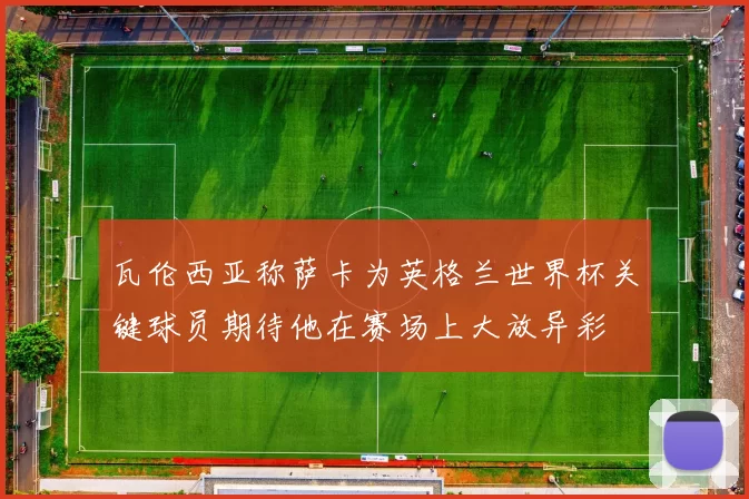 瓦伦西亚称萨卡为英格兰世界杯关键球员期待他在赛场上大放异彩